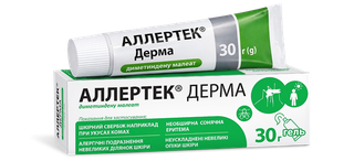 Упаковка Аллертек Дерма, гель 30 г